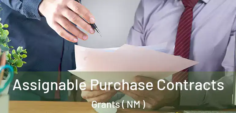 Assignable Purchase Contracts Grants ( NM )