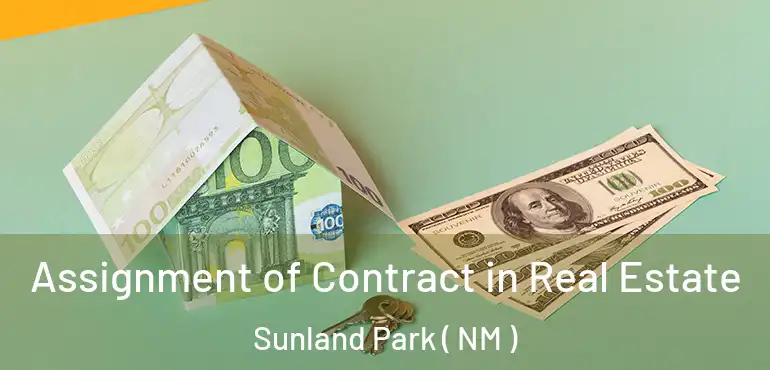 Assignment of Contract in Real Estate Sunland Park ( NM )