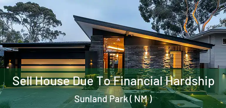  Sell House Due To Financial Hardship Sunland Park ( NM )