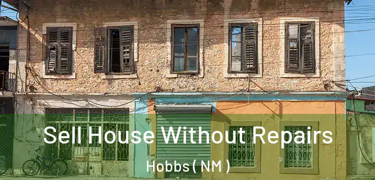  Sell House Without Repairs Hobbs ( NM )