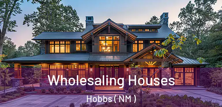  Wholesaling Houses Hobbs ( NM )